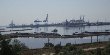 The port of Constanta