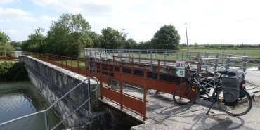 Canal où il y avait le panneau Xinthia