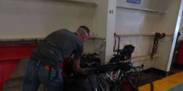 Attache des vélos