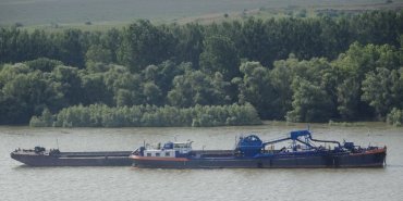 Une péniche sur le Danube