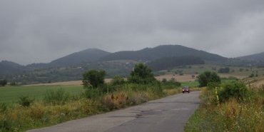 The road leaving Dragoman
