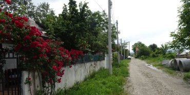 La piste cyclable au départ de Belgrade