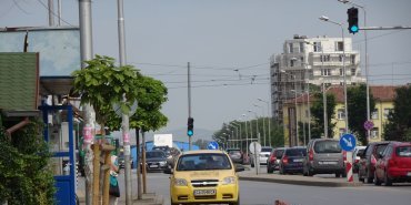 Une belle piste cyclable pour sortir de Sofia