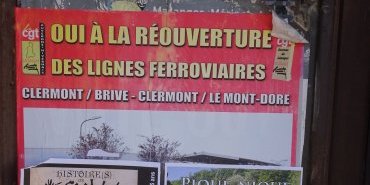 Une affiche à Pongibaud