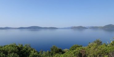 Départ de Slano, les îles