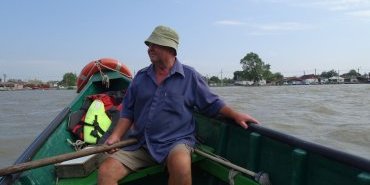 Traversée du Danube avec mon vélo