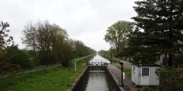 Kembs, le canal de Hunnigue