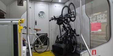 Bike and train in Italy