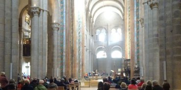 Santiago de Compostela - la messe des pélerins