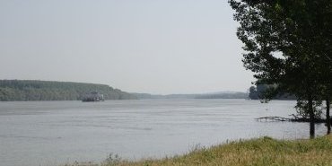 Danube, en quittant Rasova