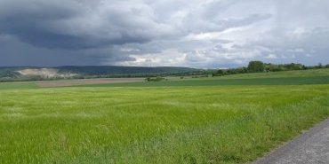 Nuages d'orage en Slovaquie