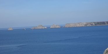Pen'hir vu de la pointe Dinan
