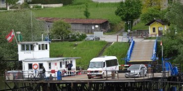 Le bac évité en prenant un pont une dizaine de kms avant