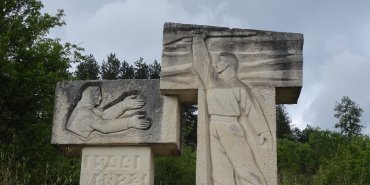 An derelict monument