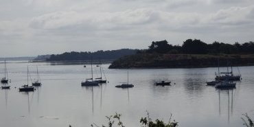 Vue entre les pointes du Nioul et de Brannec