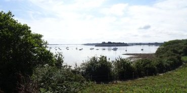 Vue entre les pointes du Nioul et de Brannec