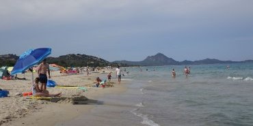La plage du camping
