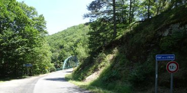 Fin de la descente de l'Aubrac