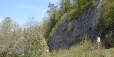 La piste proche de l'arrivée à Sigmaringen