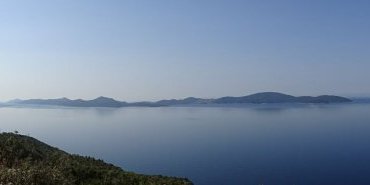 Départ de Slano, les îles