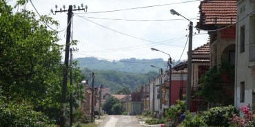 Une rue dans un village