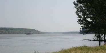 Danube, en quittant Rasova