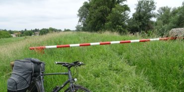 Finalement j'ai rejoint la route qui était à côté