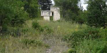 An derelict monument