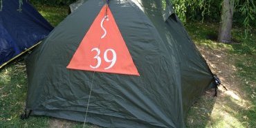 My tent is back in service
