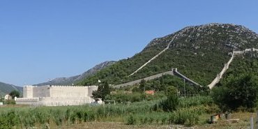 Ston, une muraille de 5km de long