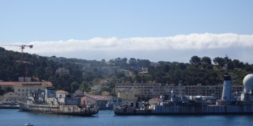 The bay of Toulon