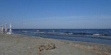 La plage, Mer Noire
