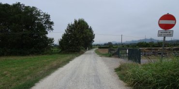Path, leaving Alba